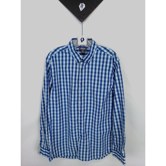 Reaction Kenneth Cole Men's Long Sleeve Preppy Collard Button Down Shirt Size L - Picture 3 of 7